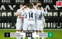 Vòng 17 Bundesliga: Elvedi ghi bàn duy nhất, M'Gladbach thắng tối thiểu Werder Bremen
