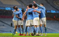 Manchester City 2-0 Aston Villa: Man City nối dài mạch thắng