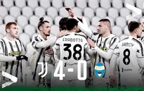 Thắng đậm SPAL, Juventus gặp Inter tại bán kết Coppa Italia
