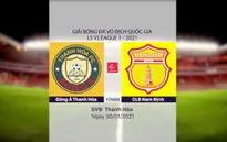 VIDEO Highlights: Đông Á Thanh Hóa 3-0 CLB Nam Định (Vòng 3 LS V.League 1-2021)