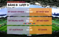 Liên đoàn bóng đá châu Á AFC điều chỉnh giờ thi đấu trận ĐT Trung Quốc – ĐT Việt Nam