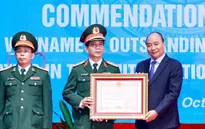 Chủ tịch nước: Chiến sĩ mũ nồi xanh đại diện cho dân tộc Việt Nam yêu hòa bình
