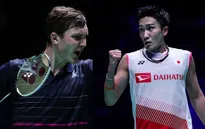 Kento Momota và Viktor Axelsen vào bán kết Đan Mạch mở rộng