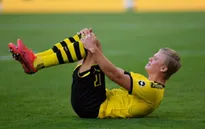 Haaland gặp chấn thương, Dortmund toát mồ hôi