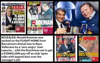 Báo châu Âu nói gì về quyết định sa thải HLV Ronald Koeman