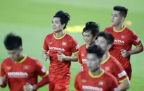ĐT Việt Nam hứng khởi trong buổi tập đầu tiên trên sân Bà Rịa Vũng Tàu