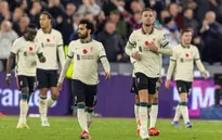 Liverpool nhận thất bại đầu tiên của mùa giải