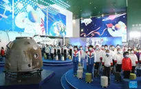 Lớp học trực tuyến từ trạm vũ trụ truyền cảm hứng cho học sinh tại Trung Quốc