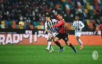 AC Milan chia điểm thất vọng trước Udinese