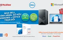 Tích hợp bản quyền Windows 11 và Microsoft Office trọn đời trên máy tính Dell