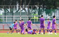 ĐT Việt Nam hoàn tất việc tập luyện chuẩn bị cho trận gặp ĐT Campuchia