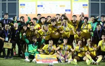 Thắng kịch tính U21 Hà Nội, HVBĐ Nutifood vô địch Giải bóng đá U21 Quốc gia 2021