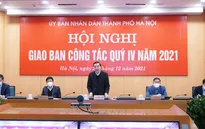 Hà Nội chuẩn bị Tết Nguyên đán Nhâm Dần an toàn, thúc đẩy phát triển KT-XH năm 2022