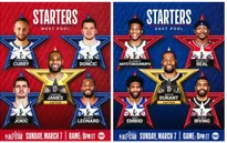 NBA công bố đội hình xuất phát All-star 2021