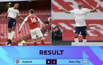 Arsenal 0-1 Man City: Sterling lập công, Man City thắng trận thứ 13 liên tiếp