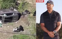 SỐC: Tiger Woods nhập viện sau tai nạn xe nghiêm trọng