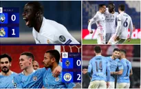Kết quả vòng 1/8 Champions League hôm nay: Real Madrid và Man City giành chiến thắng