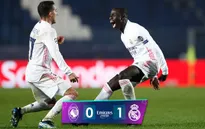 Atalanta 0-1 Real Madrid: Chiến thắng nhọc nhằn trong thế hơn người