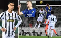 Hellas Verona 1-1 Juventus: Hòa nhạt nhòa ngày Ronaldo ghi bàn