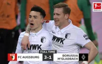 Augsburg 3-1 Borussia M'Gladbach: Chuỗi trận thất vọng kéo dài