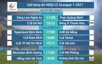 Lịch thi đấu và trực tiếp vòng 4 V.League 2021: CLB Hà Nội - Đông Á Thanh Hóa, Hồng Lĩnh Hà Tĩnh - Hoàng Anh Gia Lai