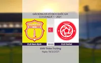 VIDEO Highlights: CLB Nam Định 1-2 CLB Viettel (Vòng 4 LS V.League 1-2021)