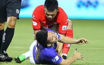 Hùng Dũng dính chấn thương kinh hoàng