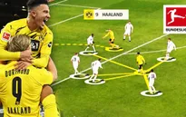 Cặp bài trùng Sancho - Haaland: Chìa khóa chiến thắng của Dortmund