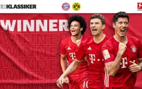 Bayern Munich ngược dòng ngoạn mục trước Dortmund