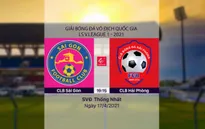 VIDEO Highlights: CLB Sài Gòn 0-0 CLB Hải Phòng (Vòng 10 V.League 2021)