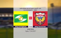 VIDEO Highlights: Sông Lam Nghệ An 0-2 Hồng Lĩnh Hà Tĩnh (Vòng 10 LS V.League 1-2021)