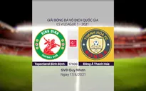 VIDEO Highlights: Topenland Bình Định 0-1 Đông Á Thanh Hoá (Vòng 10 LS V.League 1-2021)