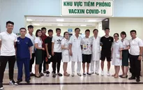 Cầu thủ ĐT Việt Nam hoàn thành việc tiêm phòng COVID-19