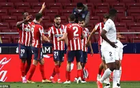 Atletico đòi lại ngôi đầu từ tay Real Madrid