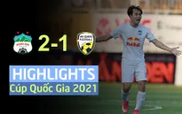 VIDEO Highlights: Hoàng Anh Gia Lai 2-1 CLB An Giang (Vòng loại Cúp Quốc gia 2021)