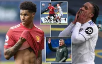 Hàng công mờ nhạt, Man Utd chia điểm với Leeds
