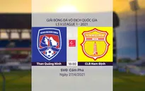 VIDEO Highlights: Than Quảng Ninh 0-1 CLB Nam Định (Vòng 11 LS V.League 1-2021)