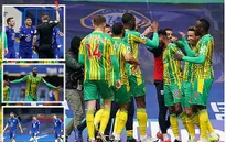 Chelsea 2-5 West Brom: Tấm thẻ đỏ tai hại của Thiago Silva