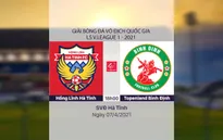 VIDEO Highlights: Hồng Lĩnh Hà Tĩnh 1-1 Topenland Bình Định (Vòng 8 LS V.League 1-2021)