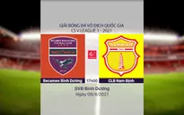 VIDEO Highlights: Becamex Bình Dương 4-3 CLB Nam Định (Vòng 8 LS V.League 1-2021)