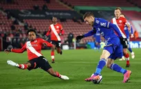 Leicester City chia điểm trước Southampton