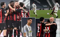 Thảm bại trước AC Milan, Juventus bật khỏi top 4