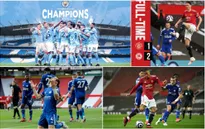 Man Utd thua Leicester City, Man City chính thức vô địch Ngoại hạng Anh sớm 3 vòng đấu