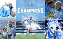 Man City vô địch sớm Ngoại hạng Anh: Aguero xác lập kỷ lục trong lịch sử nửa xanh thành Manchester