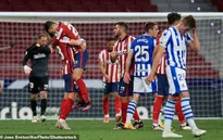 Vượt qua Sociedad, Atletico Madrid tiến sát ngôi vô địch