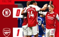 Chelsea 0-1 Arsenal: "Tội đồ" Jorginho giúp Pháo thủ giành 3 điểm ngay tại Stamford Bridge