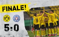 Thắng đậm Holstein Kiel, Dortmund thẳng tiến vào chung kết Cúp Quốc gia Đức