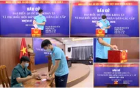 ĐT Việt Nam và U22 Việt Nam đi bầu cử, thực hiện nghĩa vụ công dân