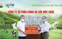 Mộc Châu Milk trao tặng hơn 50.000 sản phẩm sữa tươi tới người dân và lực lượng tuyến đầu phòng chống dịch