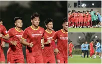 ĐT Việt Nam tập buổi đầu tiên tại UAE: Minh Vương, Đình Trọng và Duy Mạnh tập riêng